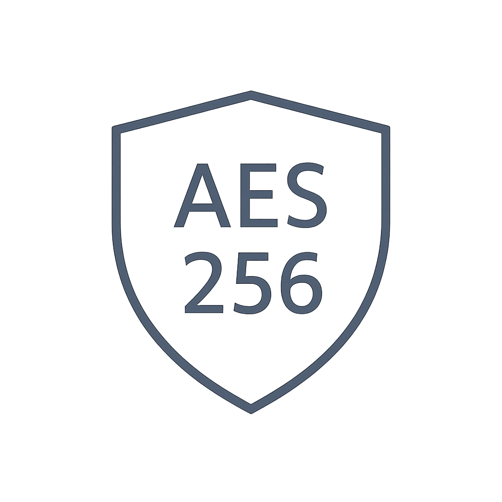 AES-256 versleuteling certification